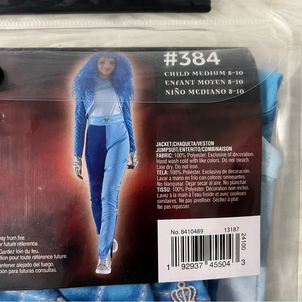 Disney Descendants Chloe girls Costume with wig M 8-10